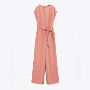 Zara flowy knotted jumpsuit - Size M
